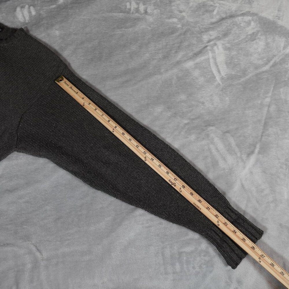 Vintage Polo Ralph Lauren Cotton Knit Sweater Mens XL Heavyweight Gray - Picture 8 of 8